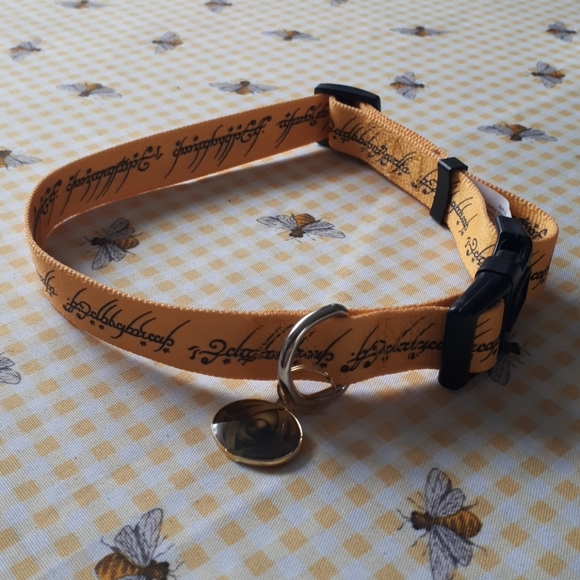 lord of the rings dog collar